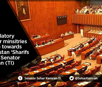 Placing regulatory bodies under ministries another step towards making Pakistan 'Sharif enterprises': Senator Sehar Kamran (TI)