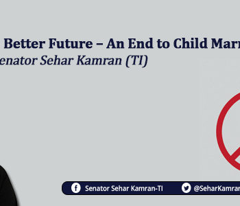 Towards a Better Future – An End to Child Marriages