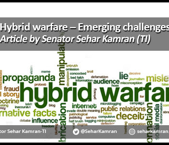 Hybrid warfare – Emerging challenges for Pakistan