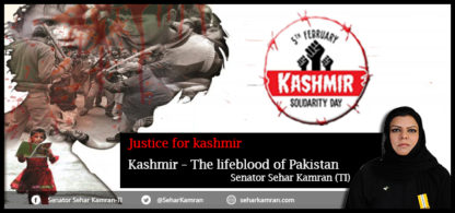Justice for Kashmir- Kashmir The Lifeblood of Pakistan!